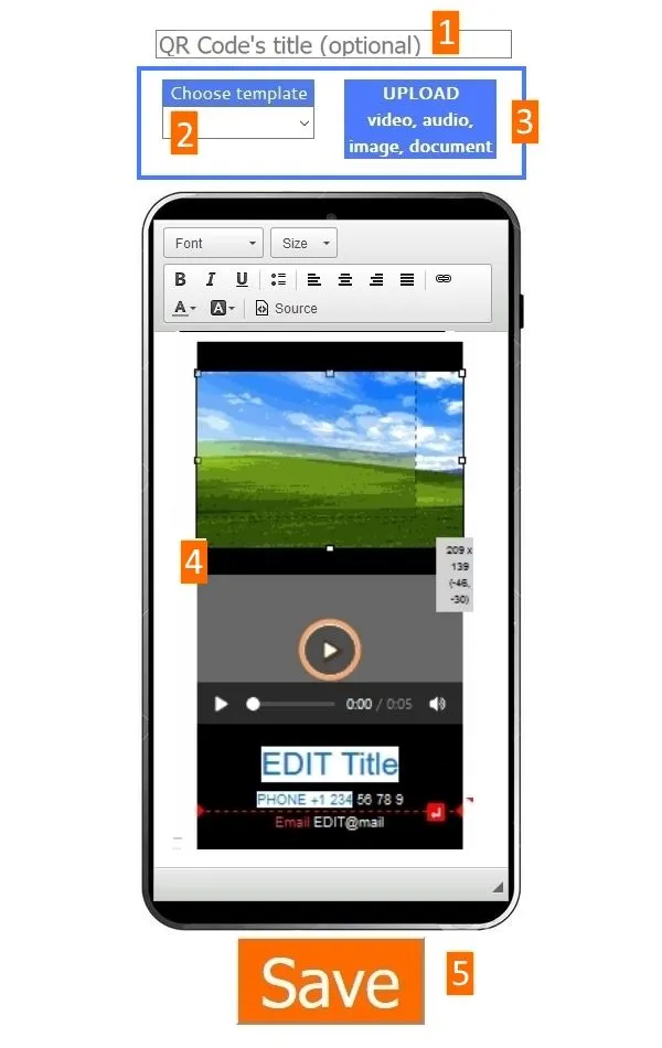 Guide to generate a Multimedia QR Code step by step