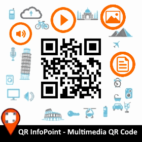Image of a demo QR Code generated with multimediaqrcode.com